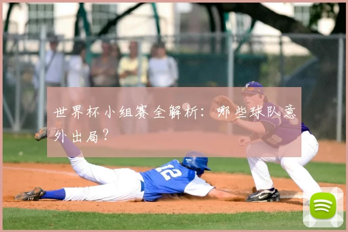 世界杯小组赛全解析：哪些球队意外出局？