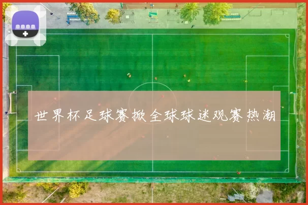 世界杯足球赛掀全球球迷观赛热潮