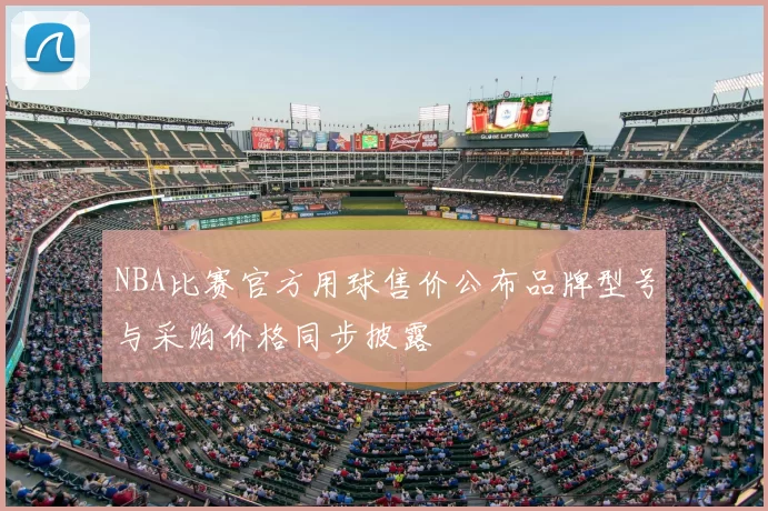 NBA比赛官方用球售价公布品牌型号与采购价格同步披露